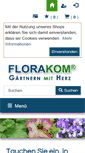 Mobile Screenshot of florakom.de